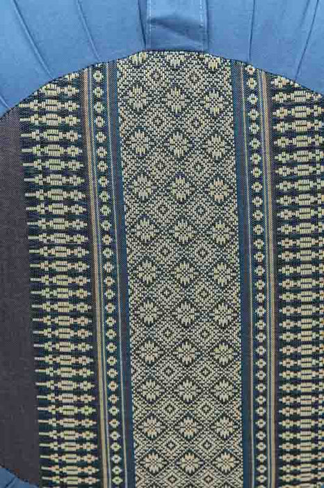 Zafu meditation cushion turquoise 40 x 18 cm