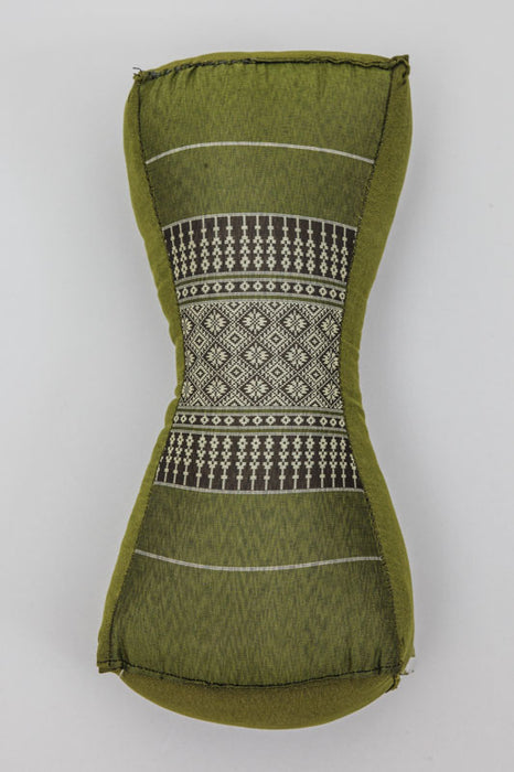 Coussin chinois kaki 34 x 15 x 12 cm