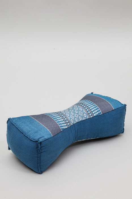 Coussin chinois turquoise 34 x 15 x 12 cm