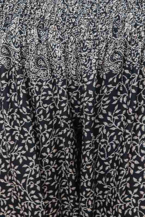 Palazzo pants blue/white patterned - One Size