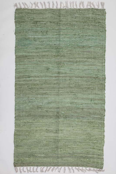 Carpet cotton green 90x150cm