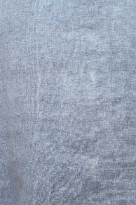 Linen top denim blue wide - One Size