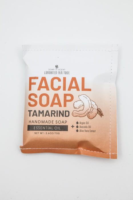 Facial soap handmade Tamarind unscented 75 gr