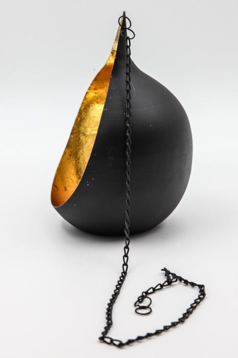 Hanging tealight drop shape 12 x 16 cm