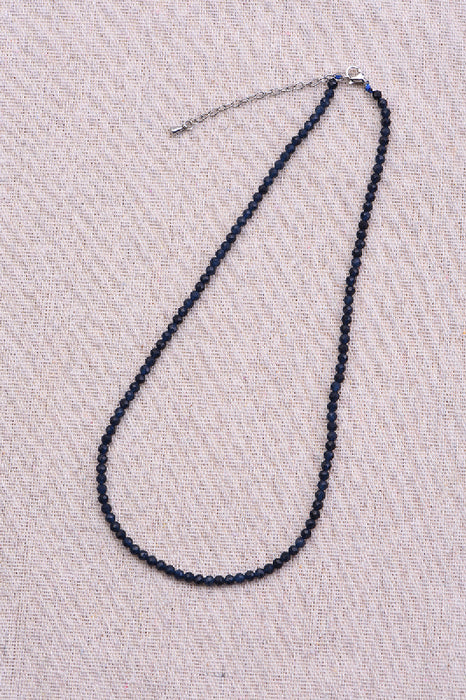 Collier tanzanite, 38+5 cm