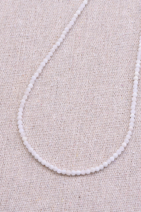 Moonstone necklace, 38+5 cm