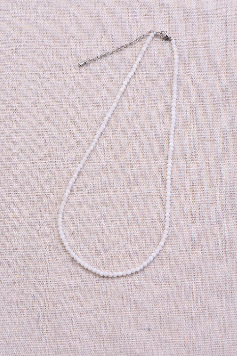 Moonstone necklace, 38+5 cm