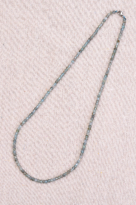 Labradorite necklace, 45 cm