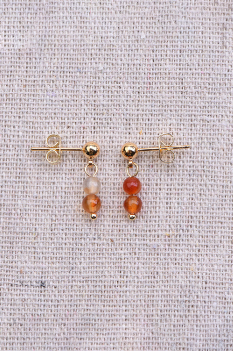 Carnelian earring