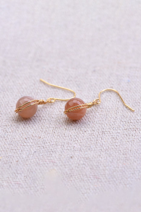 Earring Sunstone