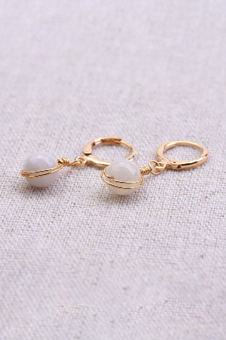 Earring Moonstone