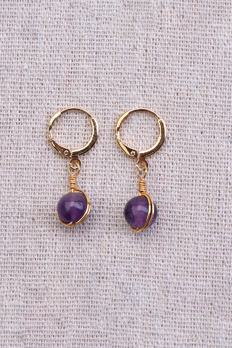 Amethyst Earring