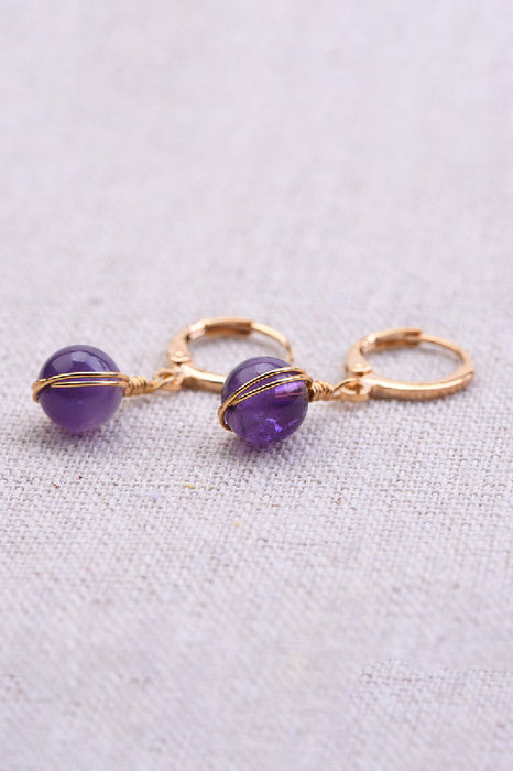 Amethyst Earring