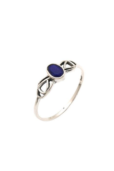 Silver ring Lapis Lazuli