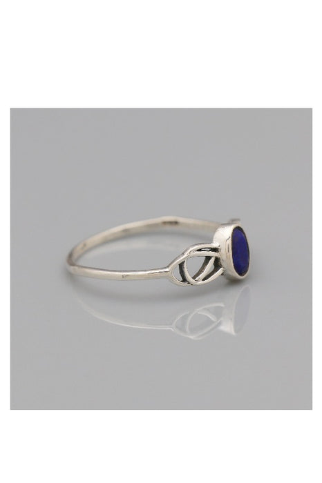 Silver ring Lapis Lazuli