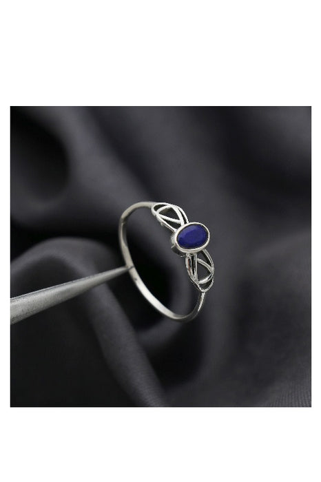 Silver ring Lapis Lazuli