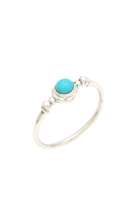 Silver ring turquoise