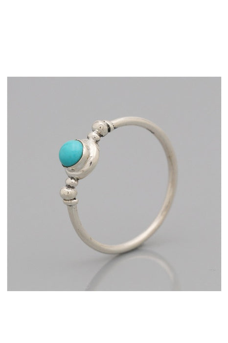 Silver ring turquoise