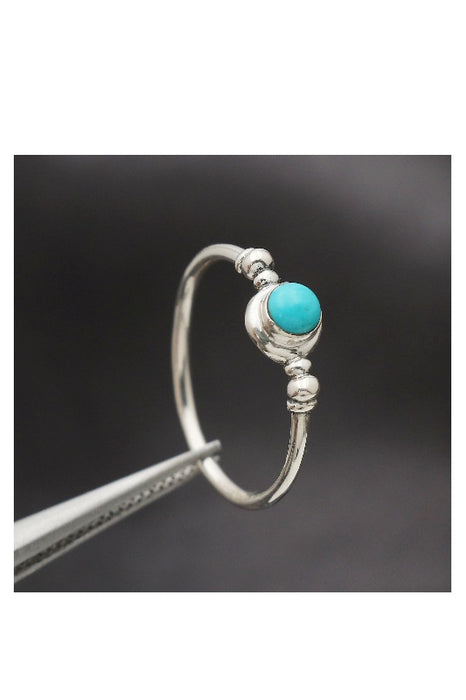 Silver ring turquoise