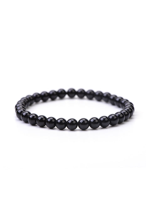 Bracelet 6mm shungite 18,5 cm