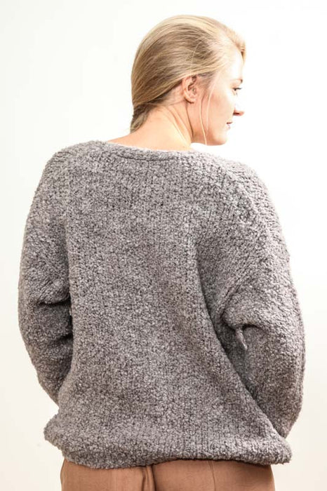 Cardigan short taupe - One Size