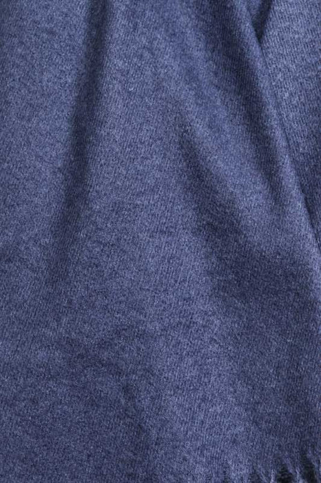 Scarf cashmere/viscose royal blue 70 x 180 cm