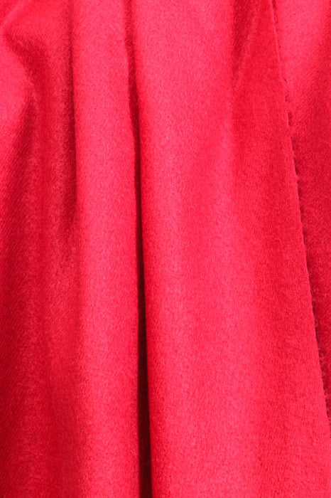 Scarf cashmere/viscose red 70 x 180 cm