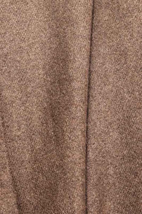 Scarf wool/viscose coffee brown 70 x 180 cm