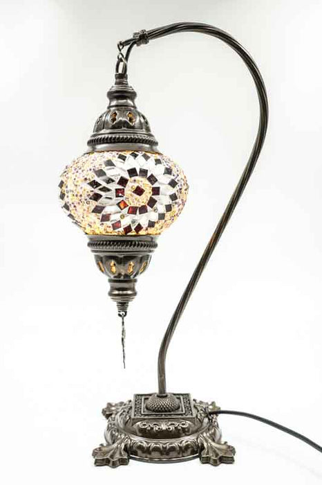 Turkish mosaic lamp hanging amber 22 x 22 x 44 cm