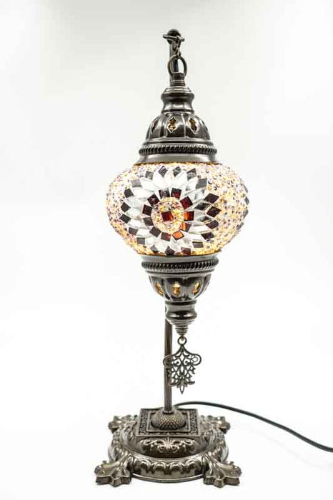 Turkish mosaic lamp hanging amber 22 x 22 x 44 cm
