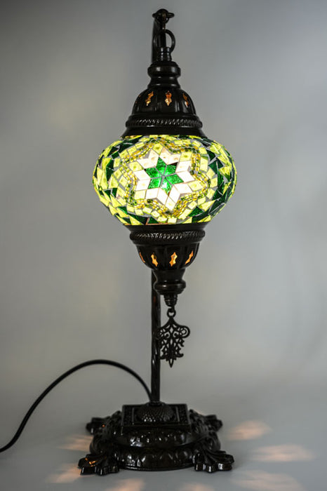 Mosaiklampe grün 22 x 22 x 44 cm