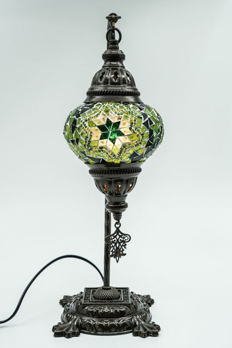 Mosaiklampe grün 22 x 22 x 44 cm