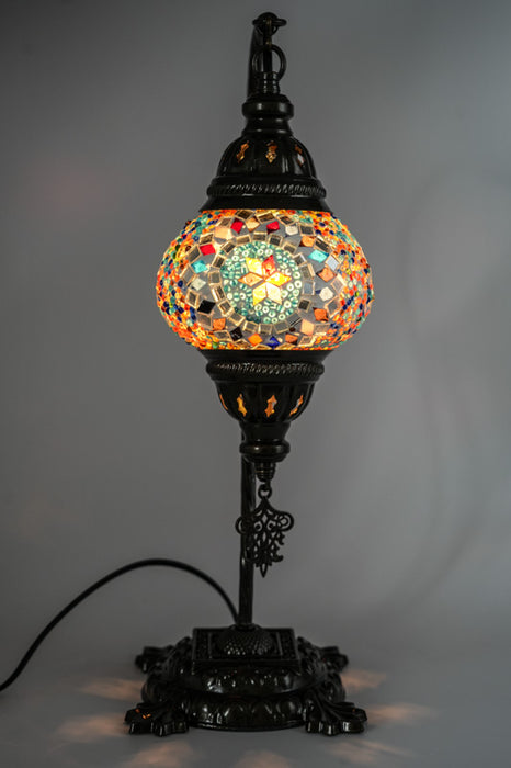 Mosaic lamp multicolor 22 x 22 x 44 cm
