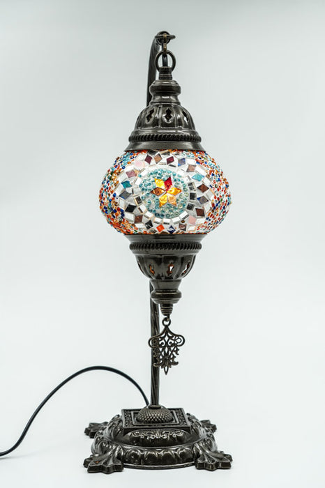 Mosaic lamp multicolor 22 x 22 x 44 cm