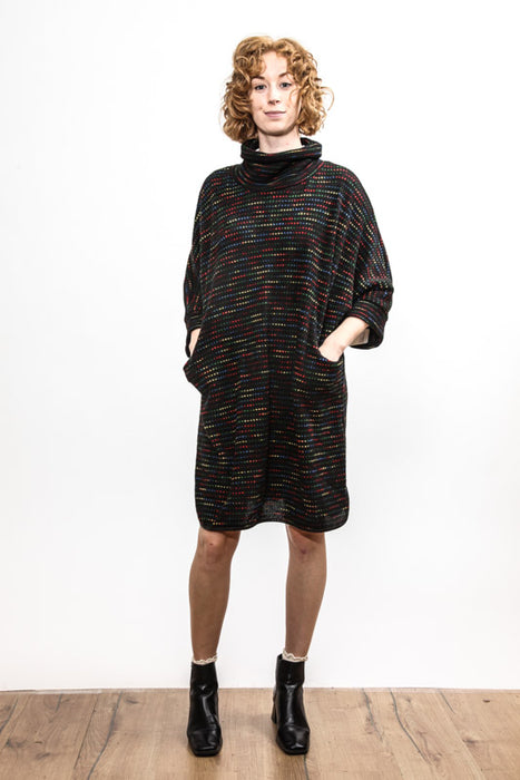 Dress black multicolor - One Size