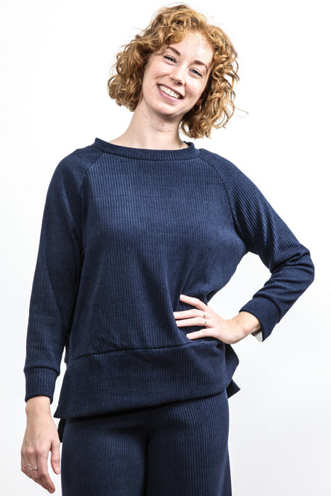 Sweater navy blue - One Size