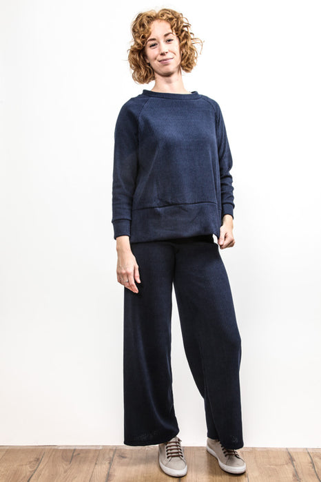 Sweater navy blue - One Size