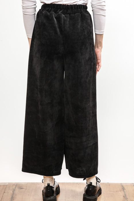 Pants elastic waist black - One Size