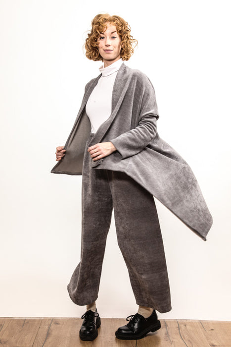 Jacket long grey - One Size