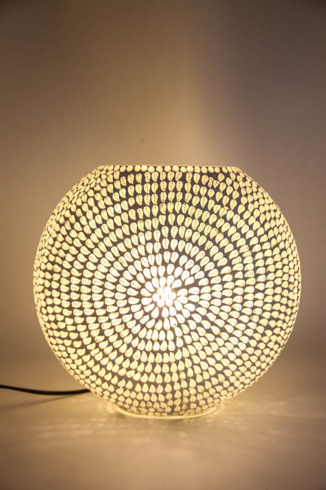 lamp white 25 cm