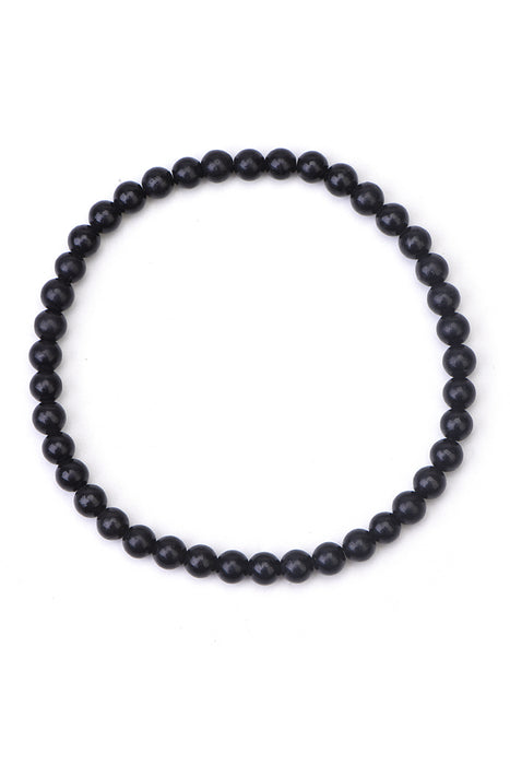 Bracelet 4mm Shungite 18 cm