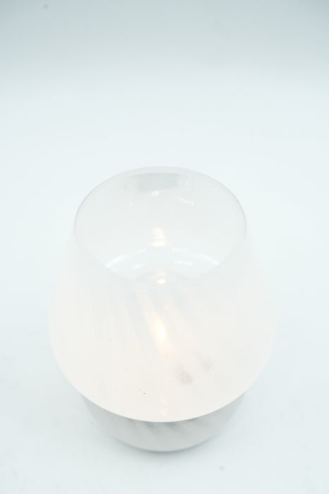 Lampe weiss klein 12x12x15cm