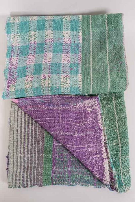Vintage Kantha blanket assorted 130x190 cm