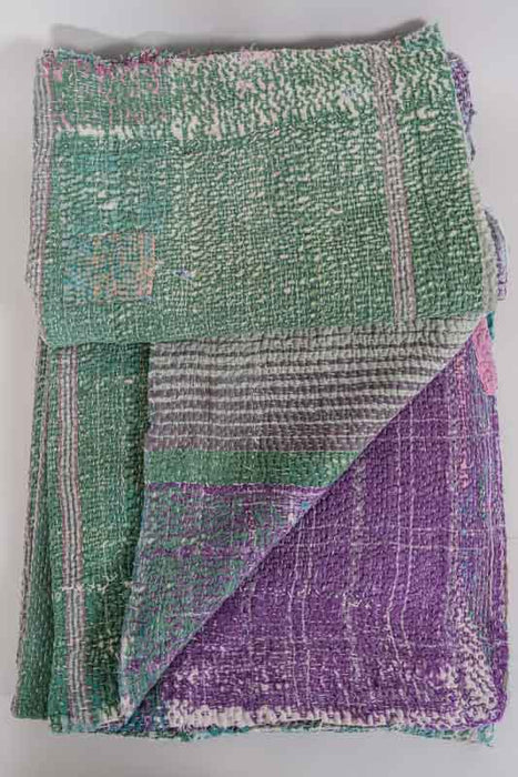 Vintage Kantha blanket assorted 130x190 cm
