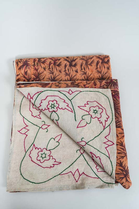 Decke Vintage Kantha assortiert 130x190 cm