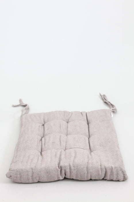 Set of 2 Cachet Hit seat cushions, taupe, 40x40 cm