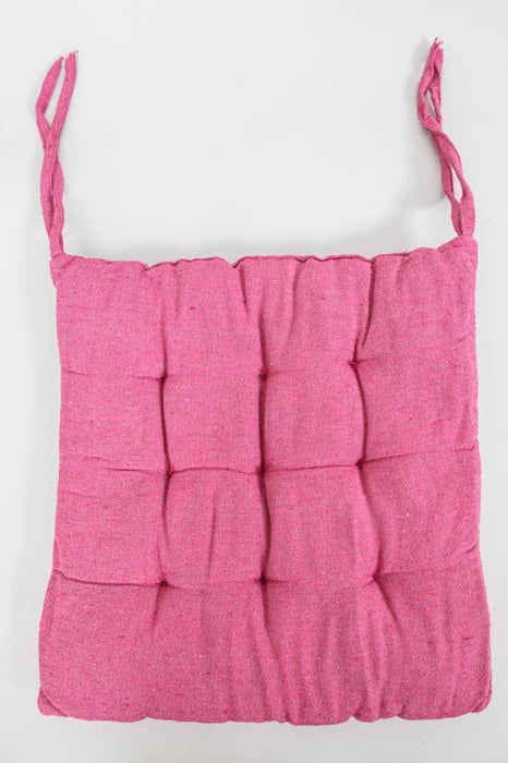 Set of 2 Cachet Hit seat cushions, coral, 40x40 cm