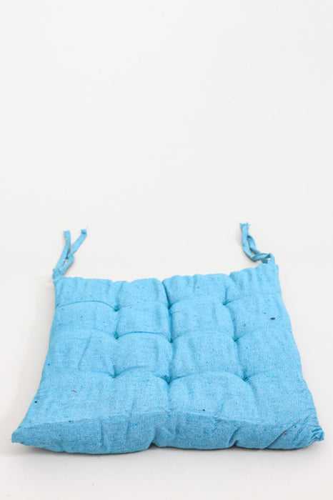 Set of 2 Cachet Hit seat cushions, denim blue, 40x40 cm