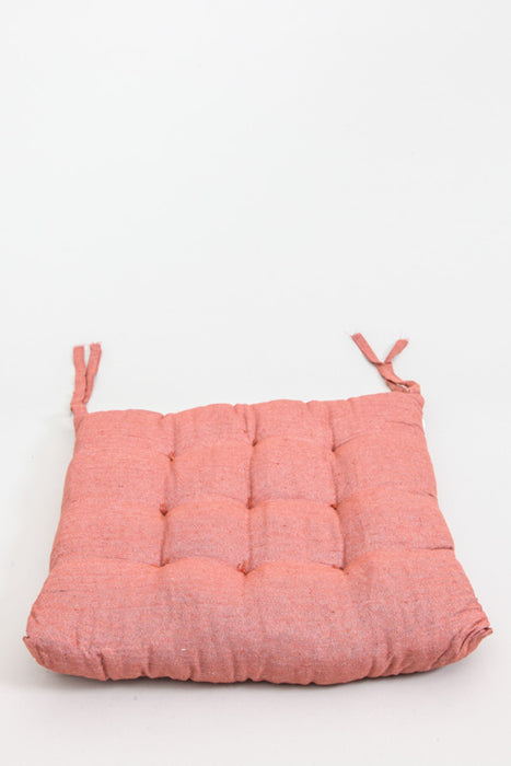Set of 2 Cachet Hit seat cushions, orange, 40x40 cm