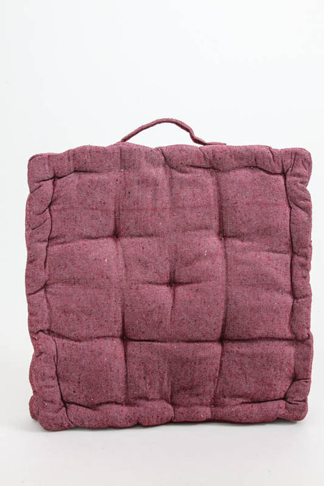 Lot de 2 coussins d'assise Cachet Hit, rouge, 40x40x7 cm